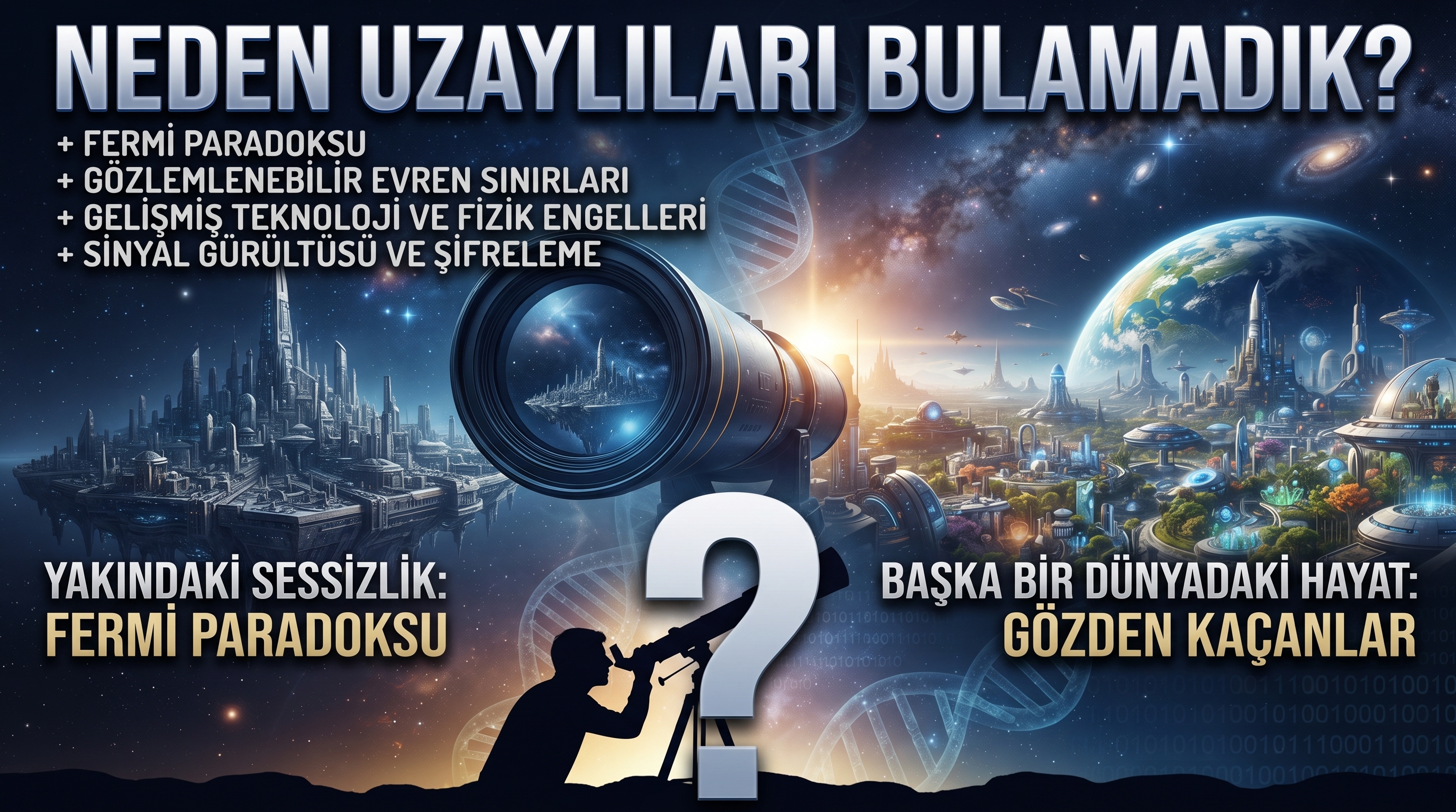 Neden Uzaylıları Bulamadık?